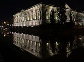 Altes Gerichtsgebäude in Gent bei Nacht von Kristof Lauwers Miniaturansicht