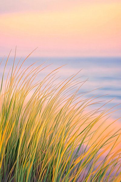 Coucher de soleil au bord de l'eau par Poster Art Shop