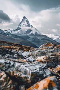 Hoch über Wolken: Alpenberg