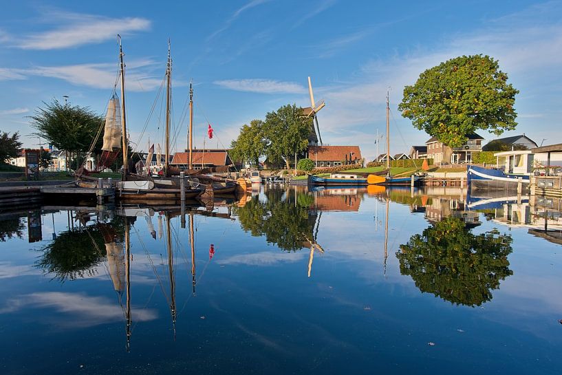 old harbour Harderwijk by Bill hobbyfotografie