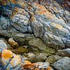 Rotsen langs de kust bij St. Francis Bay van Henk Derks