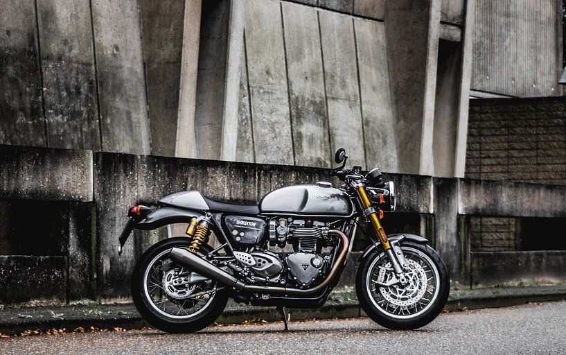 Triumph Thruxton R van Westland Op Wielen