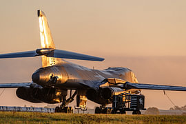 Strategischer Bomber Rockwell B-1B Lancer.