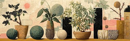 Nature morte végétale | Plant Vibes sur Peintures accrocheuses