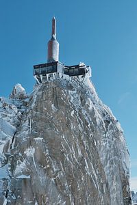 Auf dem Gipfel der Aiguille du Midi