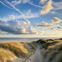 In the dunes