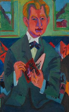 Portrait Edwin Redslob, Ernst Ludwig Kirchner