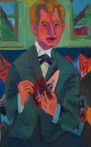 Portrait Edwin Redslob, Ernst Ludwig Kirchner