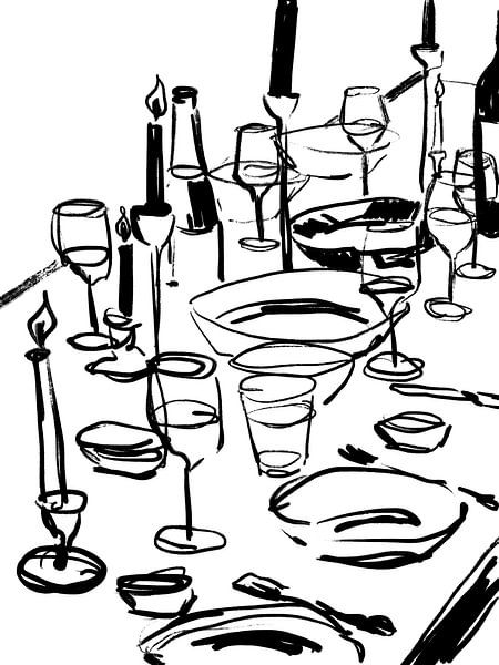 Table Still Life No 3 par Treechild