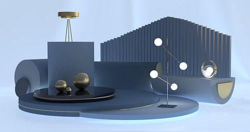 Chambre bleue