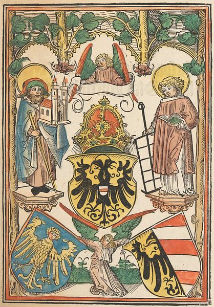 Michael Wolgemut, Reformation der Nürnberger Reichsstatuten, 1484 von Atelier Liesjes