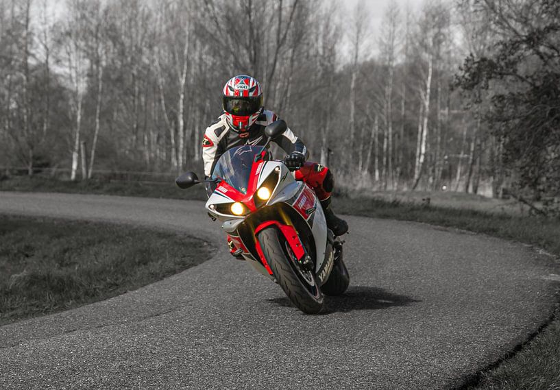 Yamaha YZF_R1 World GP édition 50e anniversaire 2012 par Wouter Van der Zwan
