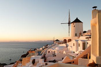 Abendstimmung auf der Vulkaninsel Santorini