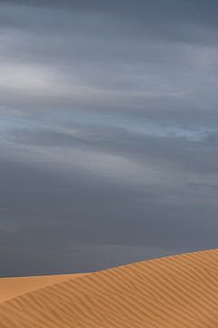 Nuages dans le désert de Mauritanie