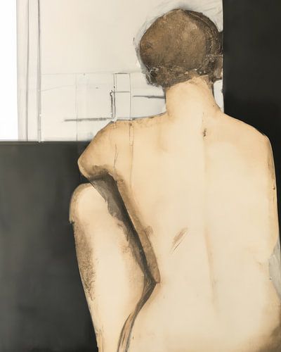 Vrouwelijk naakt in aardetinten