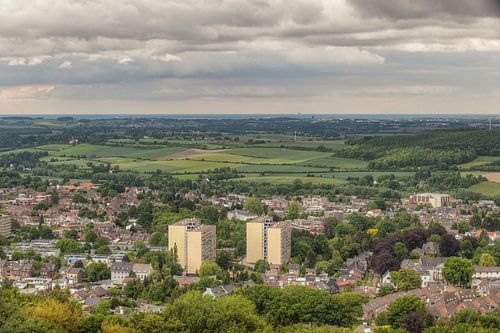 Vaals gezien vanaf de Wilhelminatoren