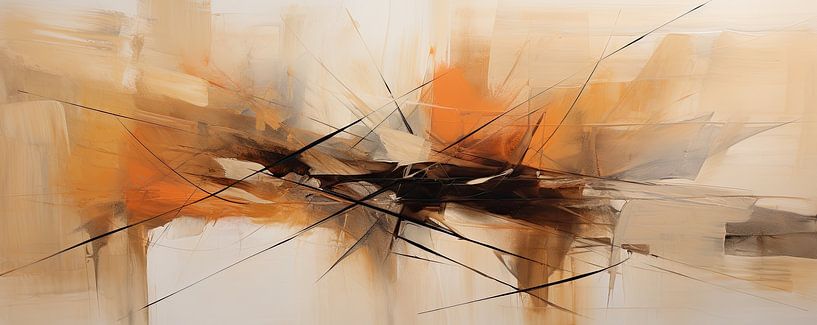 Abstracte Kunst 154926 van Abstract Schilderij
