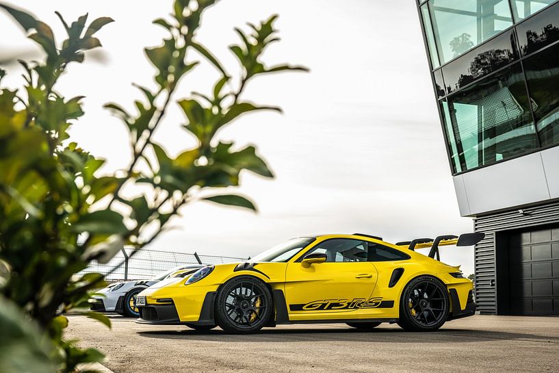 LADV 911 GT3 RS Leinwandbild, Rennsportwagen, 60 X 90