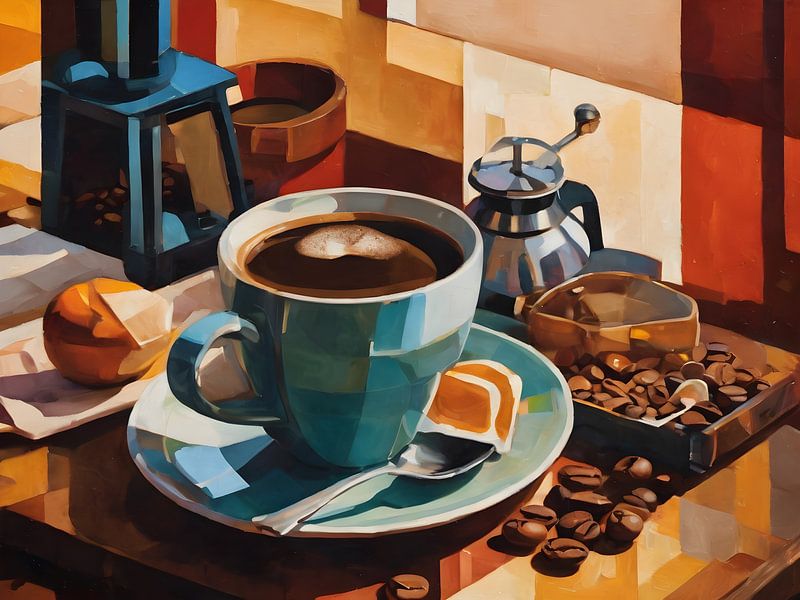 Geometric Reflections on the Coffee Ritual by Bart Veeken