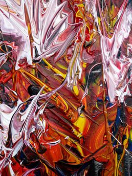 Abstract 64 by Rob Hautvast- Abstract kunstschilder
