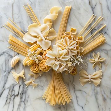 Pastabloemen van Poster Art Shop