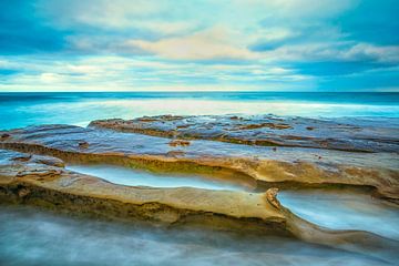 Stepping Stones - La Jolla, Californie sur Joseph S Giacalone Photography