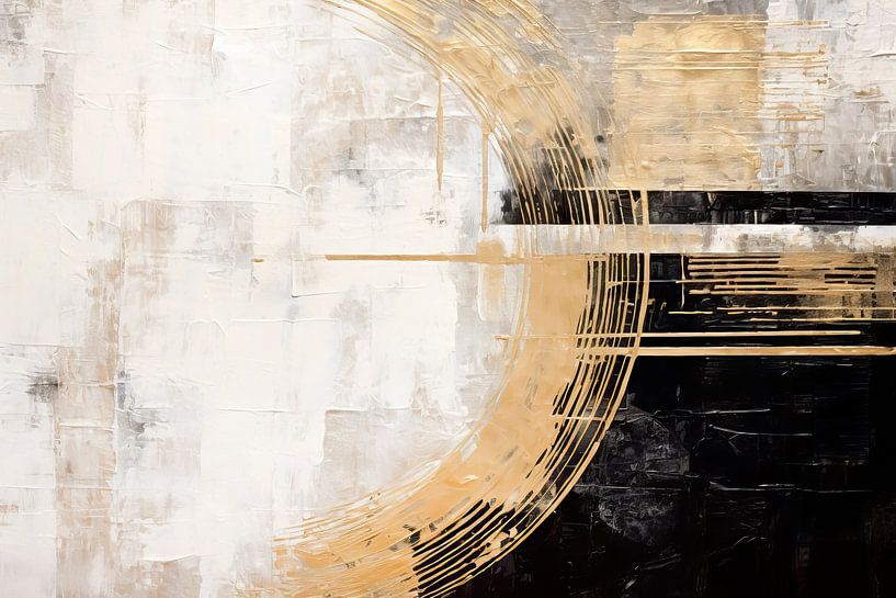ART ABSTRACTUEL Echo de l'univers par Melanie Viola