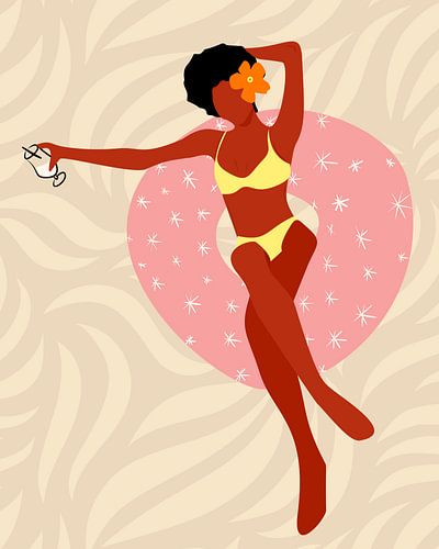 Journée de farniente à la piscine