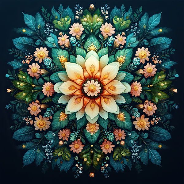 Mandala von Niklas Maximilian