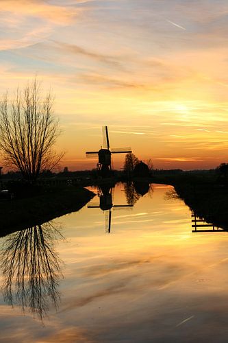 Kockengense molen zonsondergang!