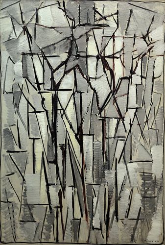 Compositie Bomen II, Piet Mondriaan