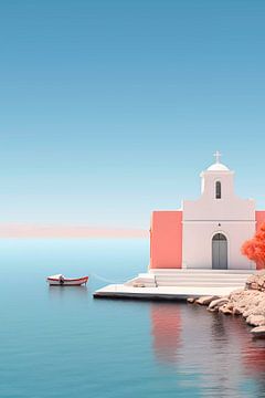 Greek island by haroulita