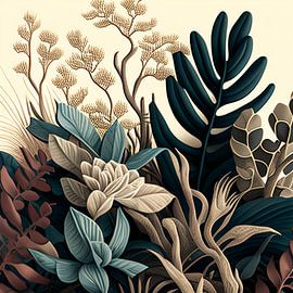 Botanical harmony by Vythryd Arts