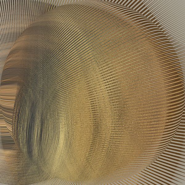 Abstract figure by Carla van Zomeren