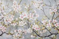 Dromerige Japanse Sakura bloesem van Whale & Sons thumbnail