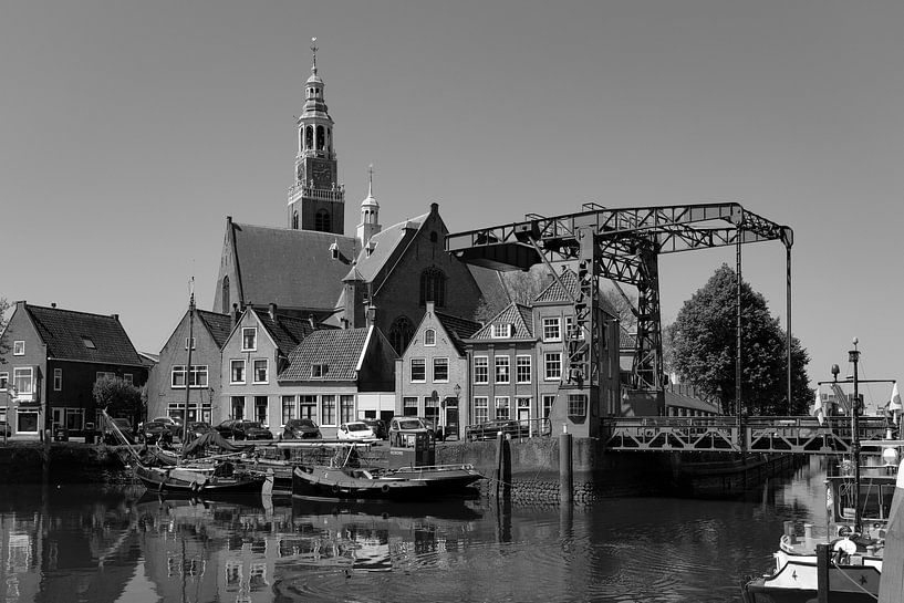 Church Island and the Schans bridge, Maassluis by Framed by Elisabeth
