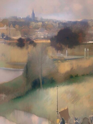 Sittard vanaf de Kollenberg