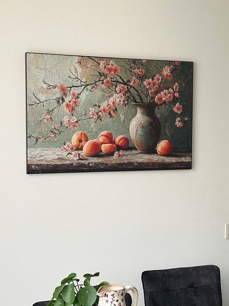 Customer photo: Still Life with Peach Blossoms iii by Studio BB, on ArtFrame