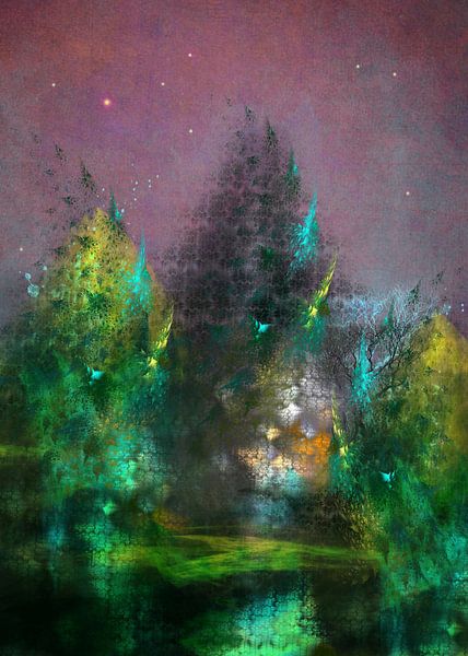 Fractal magic forest #fractal #abstraction by JBJart Justyna Jaszke
