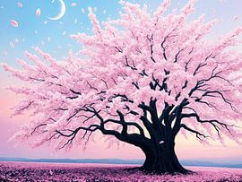 Sakura Pink Blossom by Rizal Azhari