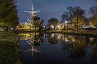 Molen de Valk in Leiden von Dirk van Egmond Miniaturansicht