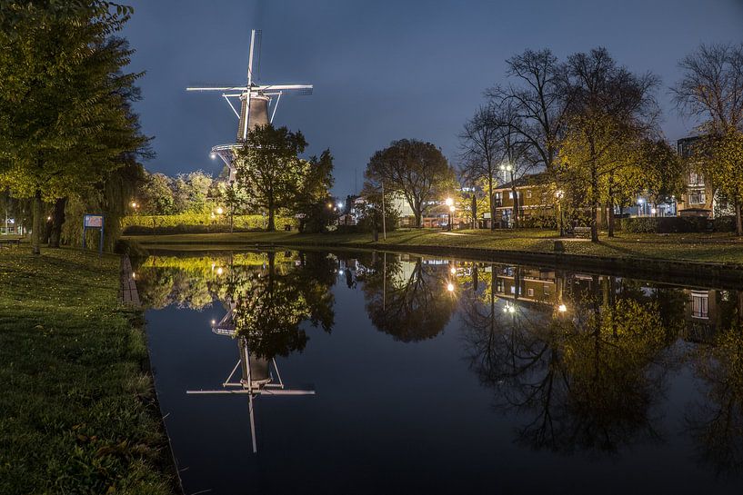 Molen de Valk in Leiden von Dirk van Egmond