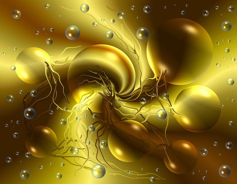 Goldene Träume van Heidrun Carola Herrmann