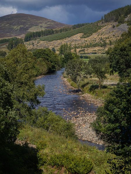 La rivière Isla à Little Forter (Écosse) par Mart Houtman
