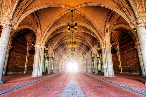 Rijksmuseum licht in de tunnel