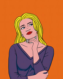 Comic Mind – Portrait by Carlijn illustration & design