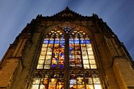 Domkirche in Utrecht mit Buntglasfenstern von Donker Utrecht Miniaturansicht