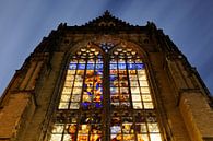 Domkerk in Utrecht met glas-in-loodramen van Donker Utrecht thumbnail