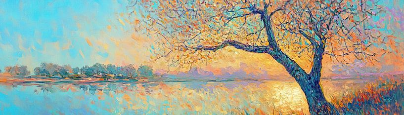 L'arbre au bord de l'eau par Caprices d'Art