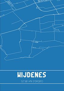 Blueprint | Carte | Wijdenes (Noord-Holland) sur Rezona